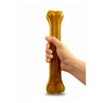 Tasma Market 30 cm Dev Boy Doğal Pres Sığır Derisi Köpek Çiğneme Kemiği 330 gr