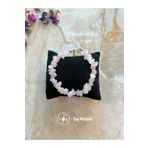 TAŞMABETİ Pembe Kuvars (AŞK TAŞI) Kırıktaş Bileklik KTPKBT-21-2023
