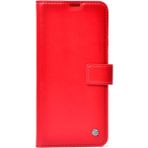 Tasopay Samsung Galaxy A05S Uyumlu Kılıf Mükemmel Kalıp Cihazı 360 Derece Korur, Kartlık Bölmesi Uzun Ömürlü Yüksek Kalite Suni Deri Cover - Kırmızı