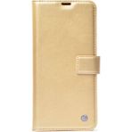 Tasopay Samsung Galaxy A33 5g Uyumlu Kılıf Mükemmel Kalıp Cihazı 360 Derece Korur, Kartlık Bölmesi Uzun Ömürlü Yüksek Kalite Suni Deri Cover - Gold