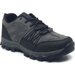 Taşpınar Ayakkabı Step Erkek Günlük Kışlık Su Soğuka Dayanıklı Outdoor Spor Ayakkabı - Füme - Siyah