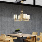 Tasse 4 Lü Eskitme Boyalı Avize Bal Camlı Modern Genç Odası Yatak Odası Salon Avize eskitme