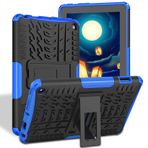 TASSKTO Çift Katmanlı Ağır Hizmet Darbelere Dayanıklı Darbe Dayanımı Düşmeye Dayanıklı Askeri Sınıf Çocuk Kılıfı Fire 7 Tablet Kılıfı 12. Nesil 2022 için, Lenovo Samsung kılıfı, Mavi
