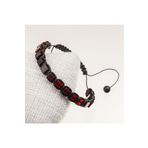 Taşta Moda Damla Ateş Kehribar Bileklik-6 Mm (Ayarlanabilir)