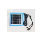 Tastech 5V 2W GÜNEŞ PANELİ ÇOKLU ŞARJ KABLOSU İLE BİRLİKTE KAMP BALIK DOĞA SOLAR ŞARJ PANELİ 3 METRE KABLO
