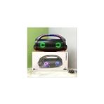 Tastech Bluetooth Speaker Şarjlı Taşınabilir Kablosuz Hoparlör Sd Kart USB Aux Fm Radyo Boombox2 - Siyah