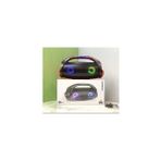 Tastech Bluetooth Speaker Şarjlı Taşınabilir Kablosuz Hoparlör Sd Kart USB Aux Fm Radyo Boombox2 - Turuncu