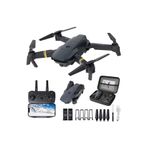 Tastech ÇİFT BATARYALI ÇİFT KAMERALI DRONE UZAKTAN KUMANDALI APP DESTEKLİ PERVANE KORUMALIKLI QUADCOPTER