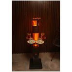 Tastech FÜZE TİPİ PELET SOBASI CAM SOBA ROKET SOBA BAHÇE CAM BALKON KIŞ BAHÇESİ CAFE KAMP TİPİ TEPSİLİ KÜÇÜK