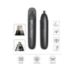 Tastech GT-2220A Taşınabilir USB Şarj Edilebilir Burun Kulak Kıl Alma Kılı Kesme Makinesi Nose Hair Machine