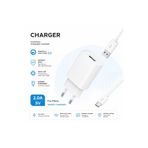 Tastech M-03 Smart Charger 5V 2A Şarj Aleti Usb Girişli Adaptör Mikro Usb Şarj Kablosu