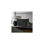 Tastech Multimedya Bluetooth Hoparlör Sd Kart USB 2.1 Kanal Subwoofer 2+1 Işıklı Pc Speaker - Siyah