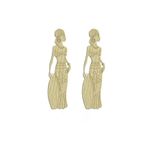 Tasula Hobi Kapı Süsü Lazer Kesim Ahşap Dekoratif Figür, 8x2 cm, KD 132