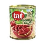 Tat 830 gr Domates Salçası Mevsim Domateslerinden Üretilmiş Organik Lezzet