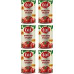 Tat Domates Salçası 4300 gr 6'lı Paket Türkiye Menşeli Lezzetli Domates Salçası - 4,35 kg