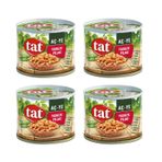 Tat Fasulye Pilaki, Hazır Yemek, Vegan, Pratik Servis, 200g, 4'lü Paket
