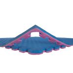 tatami minderi 100x100 26mm kalınlık (pembe-mavi)