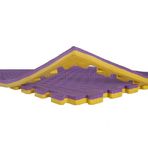 tatami minderi 100x100 26mm kalınlık (sarı-mor)