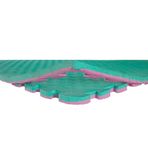 tatami minderi 100x100 26mm kalınlık (su yeşili-pembe)