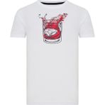 Tate T-Shirt Beyaz Erkek T-Shirt RFTATE23-10 - Pembe