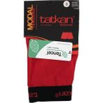 Tatkan Erkek Modal Penye Boxer - 6 Adet - Kırmızı - XL