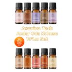 Tatlı Anılar Oda Kokusu 10'Lu Set – Doğal Esansiyel Uçucu Yağ,Difüzör Esansı,Buhurdanlık Yağı
