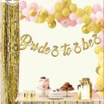 Tatlı Günler Bride To Be Gold Banner Yazı