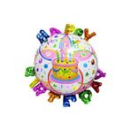TATLI GÜNLER HAPPY BİRTHDAY YUVARLAK FOLYO BALON 22İNÇ