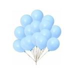 Tatlı Günler MAKARON MAVİ 10 ADET MAT BALON BÜYÜK BOY 30 CM