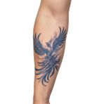 Tattoo 1 Ay Kalıcı 24 Saat Sonra Kararan Anka Kuşu model geçici dövme