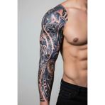 Tattoo 1 Ay Kalıcı 24 Saat Sonra Kararan Realistic geçici dövme tam kol bacak