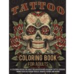 Tattoo Coloring Book For Adults