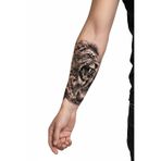 Tattoo Gerçekçi Aslan model geçici kol bacak geçici sticker yapıştırma dövme