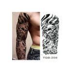 Tattoo Gerçekci Geçici Kurukafa Kol Kaplama Tattoo Dövme Modelleri