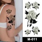 Tattoo Gerçekci Minimal Gül Karışık Geçici Dövme Modeller