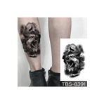 Tattoo Gerçekci Vahşi Kurt Orman Geçici Dövme Tattoo