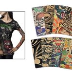 Tattoo Sleeves Giyilebilir Dövmeler