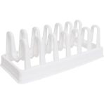Tava, Tencere Kapağı Organizer, 6 Bölmeli Düzenleyici, Yer Kazandıran Kapak Standı - 1 W