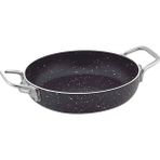 Tava Yumurta Yapışmaz Granit Tava Metal Kulplu Cafe Restoran Resteraunt Sahan - 24CM - --