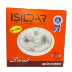 Tavan Armatür Lamba, 2X25 W, Hareket Sensörlü, Beyaz, Işıldar 101130