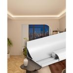 Tavan Döşeme Kalıplama, Özel Uzunluk Alüminyum LED Taç Kalıplama Trim - Tavan Dekoru Süpürgelik Işık, 4m (13.1ft) Dolaylı Aydınlatma Profili, Kolay Yüzey Montaj Kurulumu