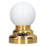 Tavan lambası, Dollhouse LED Lamba 1/12 Ölçek, Dekorasyon Için Yuvarlak Pil Powered Metal Base Props, Minyatür Ceilling Lambası, Düğme Pilli LED Elektronikler CR1632 120mAH