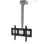 Tavan TV Montajı - Elektrikli TV Asansörü, Ayarlanabilir TV Montaj Braketi Çoğu LED'e Uyar, 26-70 İnç Büyük Ekran TV için, 2 Kurulum Yöntemi, 60 cm,60cm
