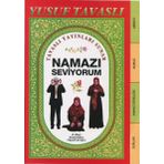 Tavaslı Namazı Seviyorum Abdest Namaz Sureleri Duaları Orta Boy - Fihrist Kesimli Kod: D66