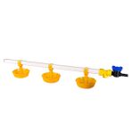 Tavpet 60 cm 3 Nipelli Büyük Yaylı Çanaklı Hindiler Için Nipel Suluk Sistemi