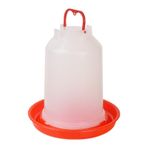 Tavpet Alttan Dolum 5 lt Askılı Şeffaf Plastik Tavuk Suluğu