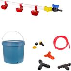 Tavpet Nipel 20 lt Depolu Dilli Çanaklı Set 11 Tavuk Suluğu
