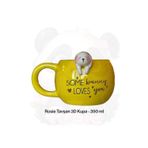 Tavşan Figürlü 3D Seramik Kupa 350 Ml