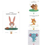 Tavşan Sakin ve Rahat,Öğrenen Yavrular - Ayıcık Kızgın Değil,Konsantre Olabilen Kanguru - Öğrenen Yavrular,Kendine Güvenen Fil-4 Kitap Set