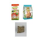 Tavşan Temel İhtiyaçları (3 Parça) Açık Yem, Paket Quik Yem, Talaş